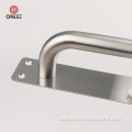 Stainless steel plate big handle with arcuate handle